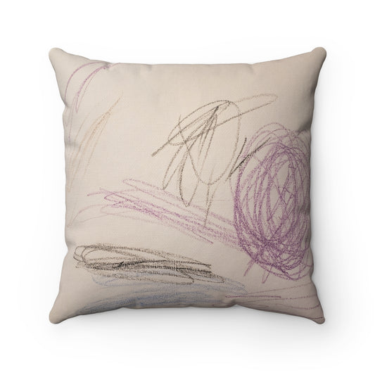 Spun Polyester Square Pillow by Jaxson (design 1)
